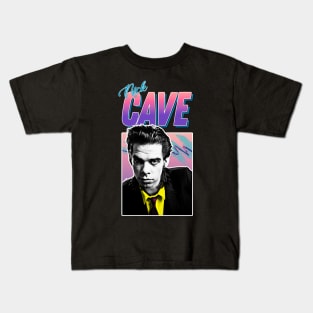 Nick Cave / Retro 80s Styled Design Kids T-Shirt